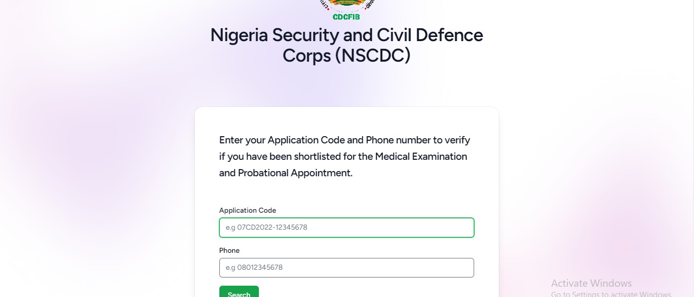 NSCDC Shortlisted Candidates 2024/2025 List Is OutDownload PDF List